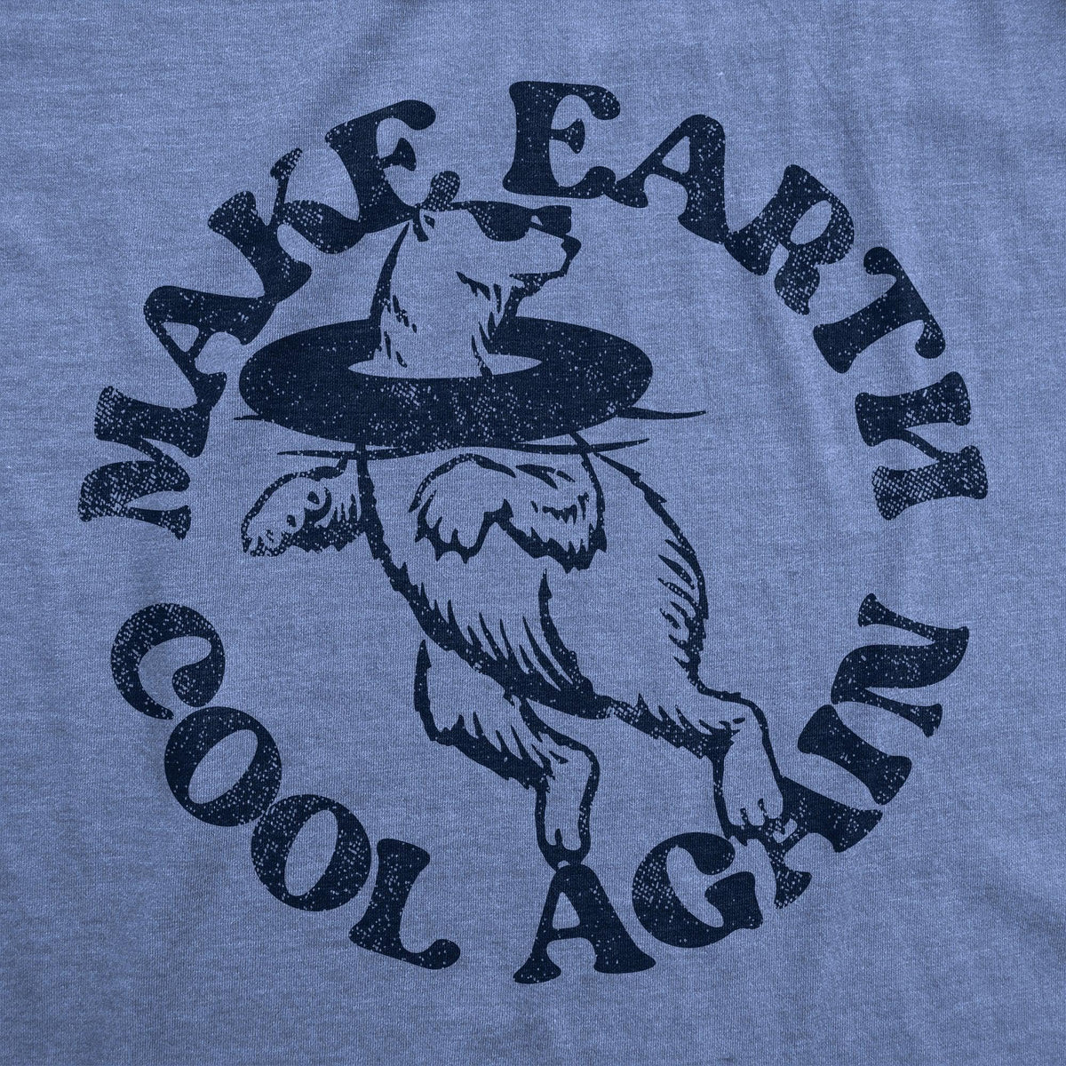 Make Earth Cool Again Men&#39;s Tshirt  -  Crazy Dog T-Shirts
