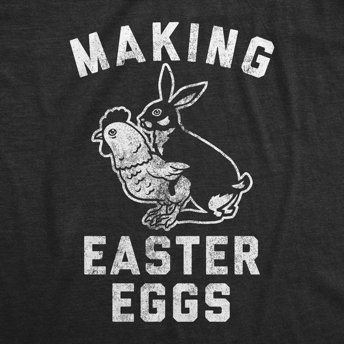 Making Easter Eggs Men&#39;s Tshirt  -  Crazy Dog T-Shirts