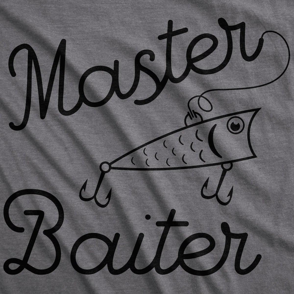 Master Baiter Men&#39;s Tshirt  -  Crazy Dog T-Shirts