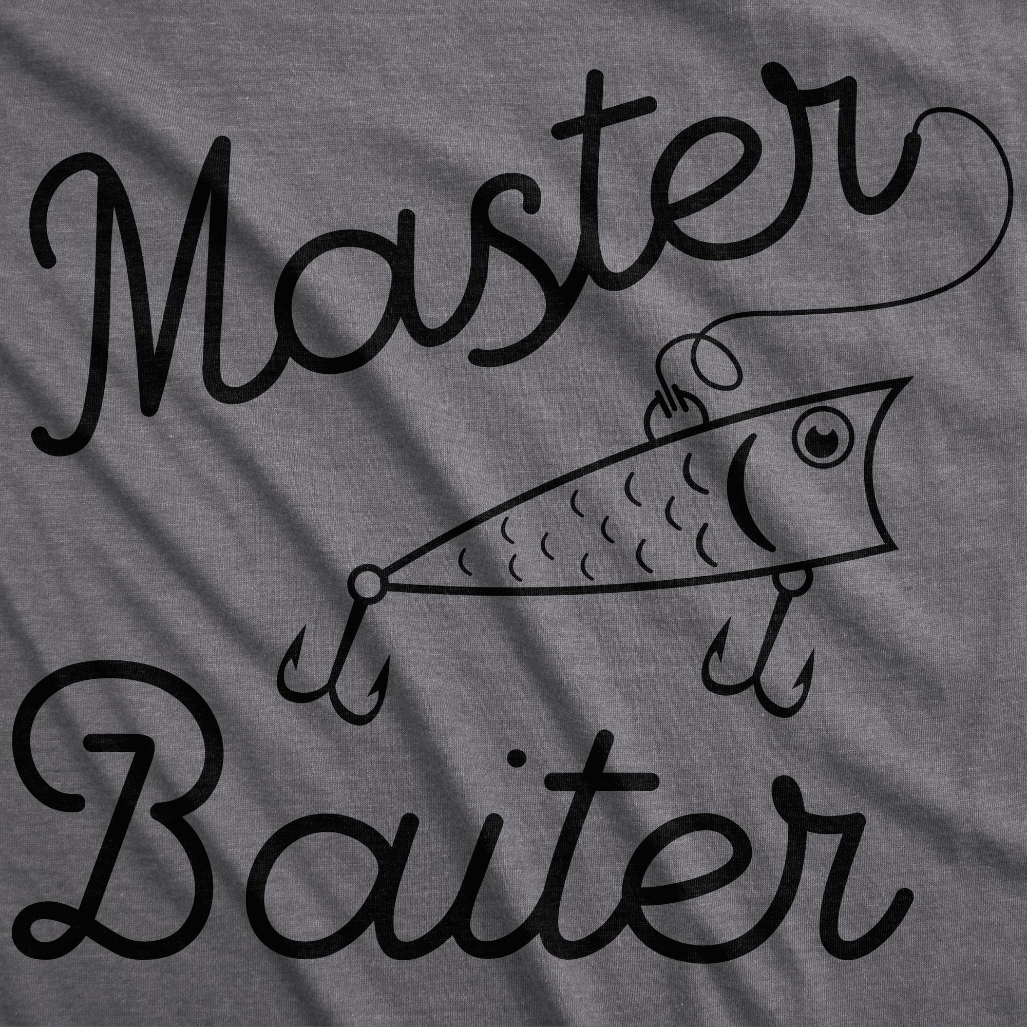 Master Baiter Men's Tshirt  -  Crazy Dog T-Shirts