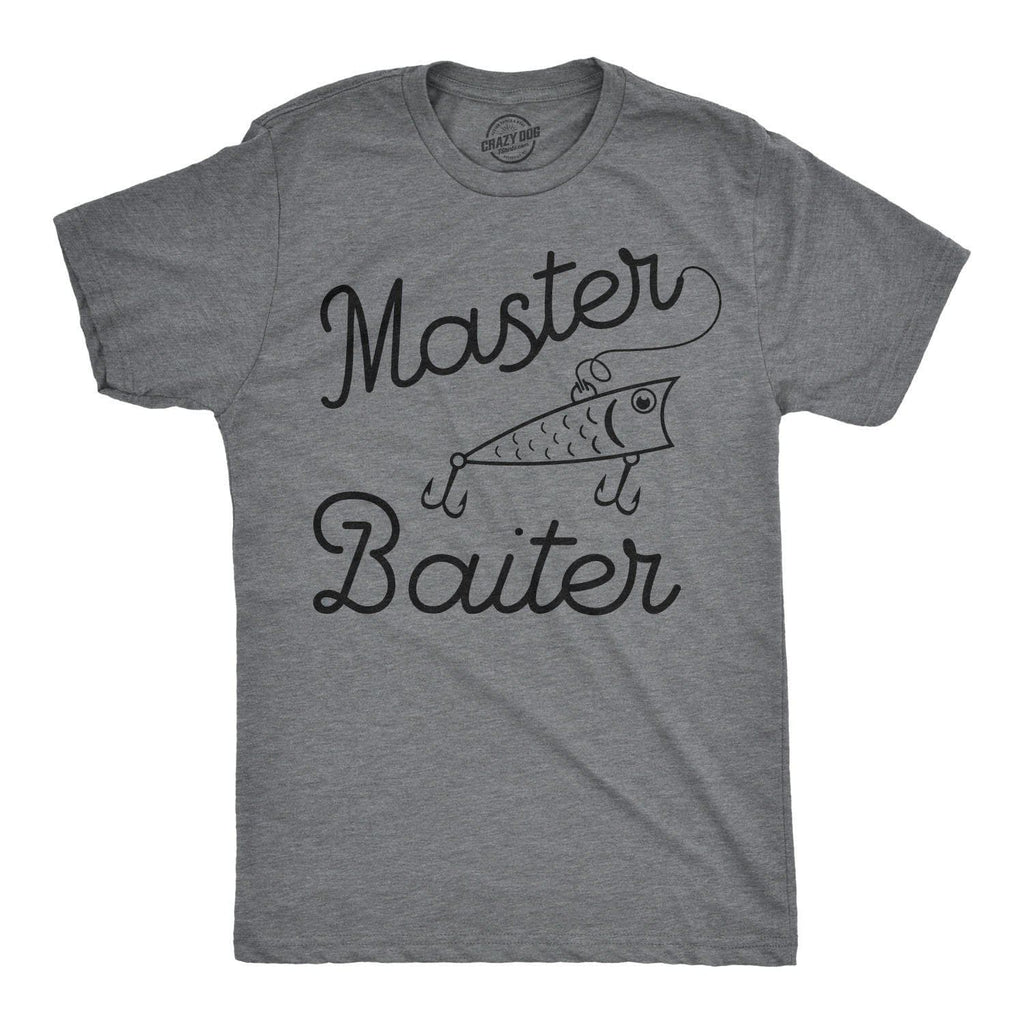 Master Baiter Men's T Shirt - Crazy Dog T-Shirts