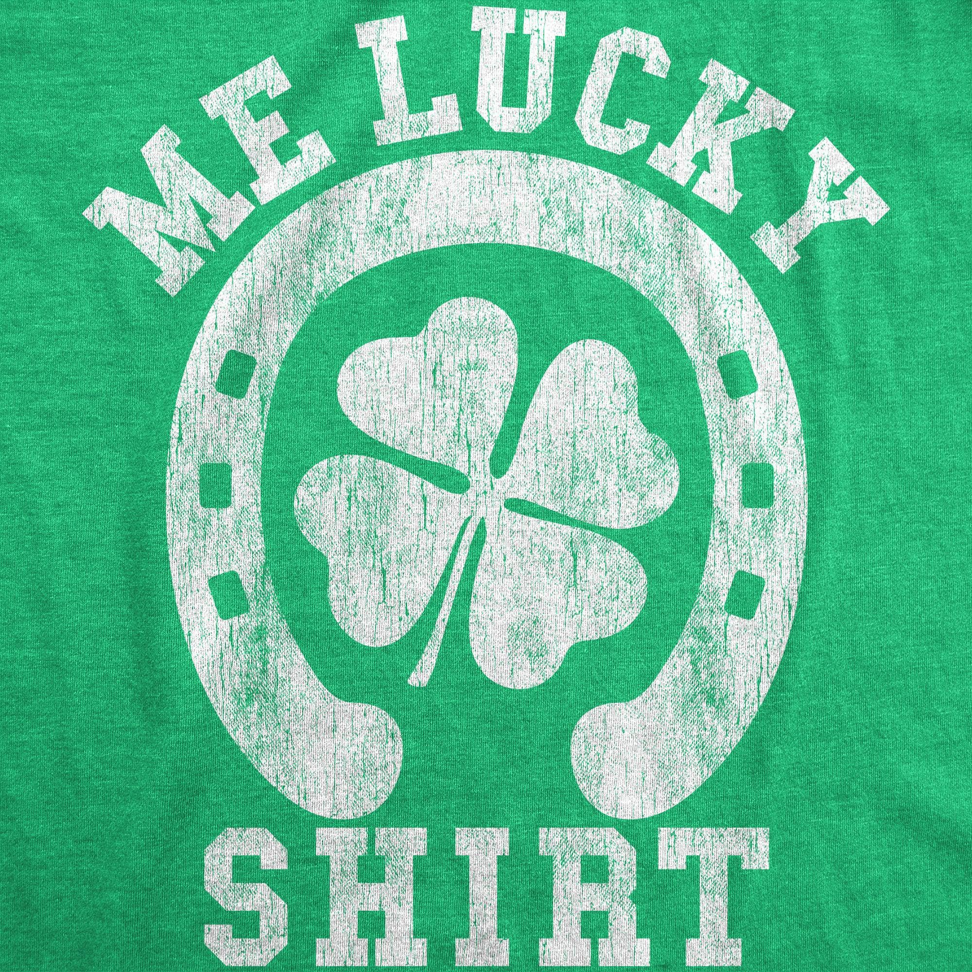 Me Lucky Shirt Men's Tshirt  -  Crazy Dog T-Shirts