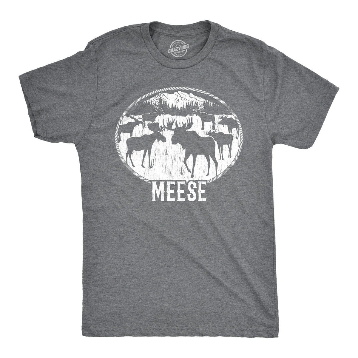 Meese Men&#39;s Tshirt  -  Crazy Dog T-Shirts