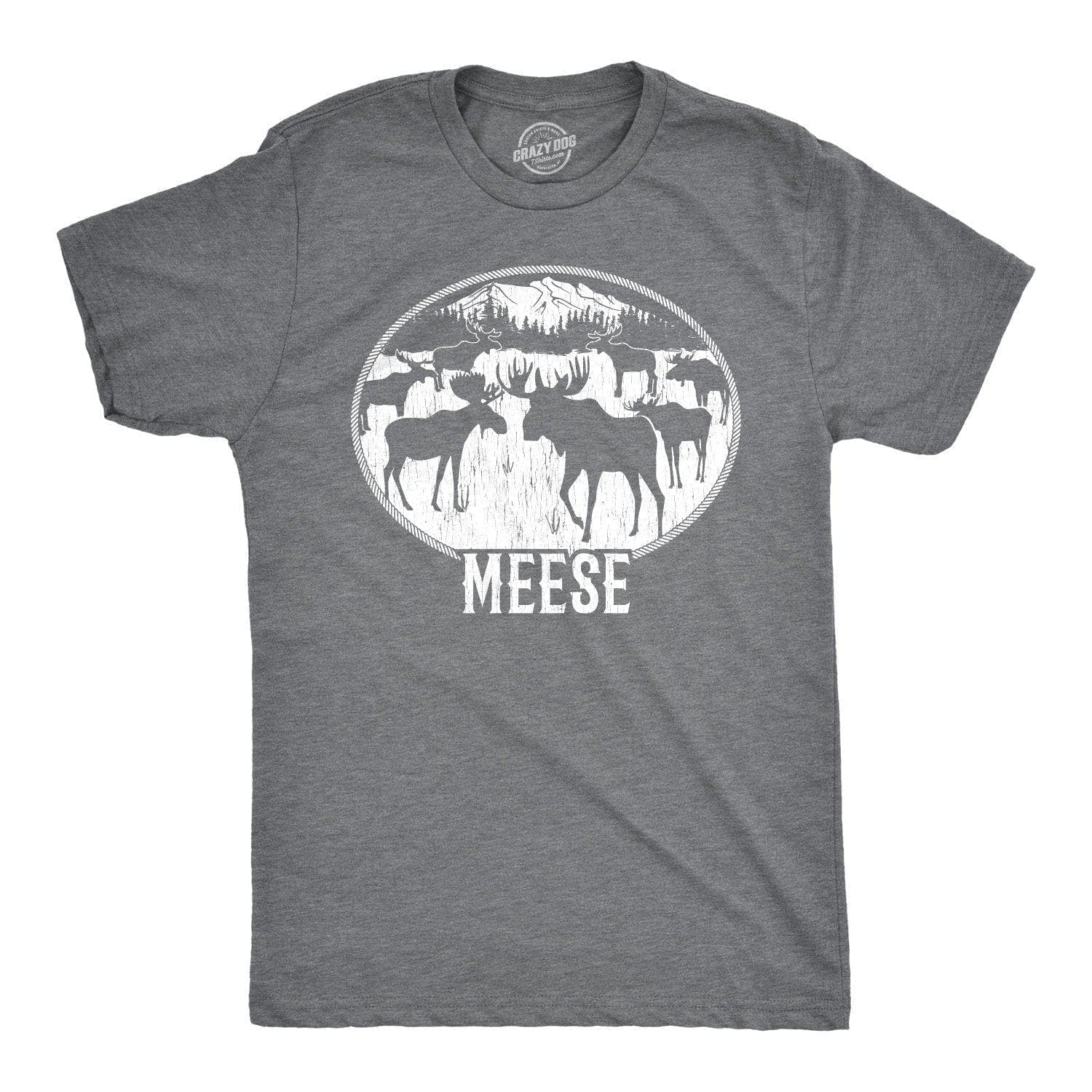 Meese Men's Tshirt  -  Crazy Dog T-Shirts