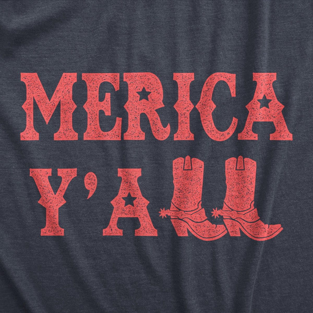 Merica Yall Men&#39;s Tshirt  -  Crazy Dog T-Shirts