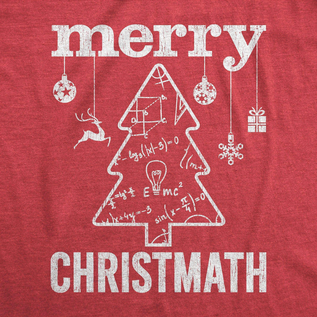 Merry Christmath Men&#39;s Tshirt - Crazy Dog T-Shirts