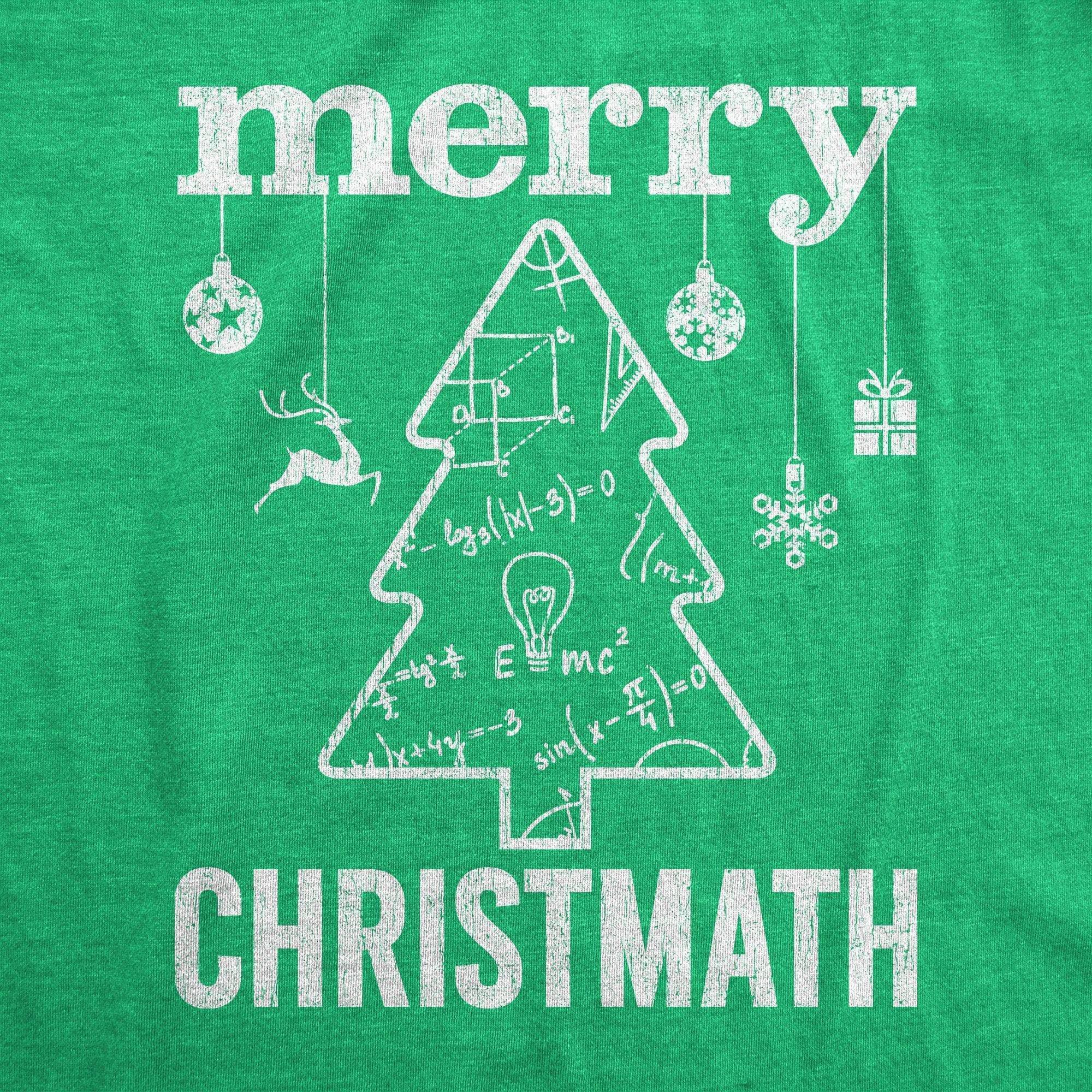 Merry Christmath Men's Tshirt - Crazy Dog T-Shirts