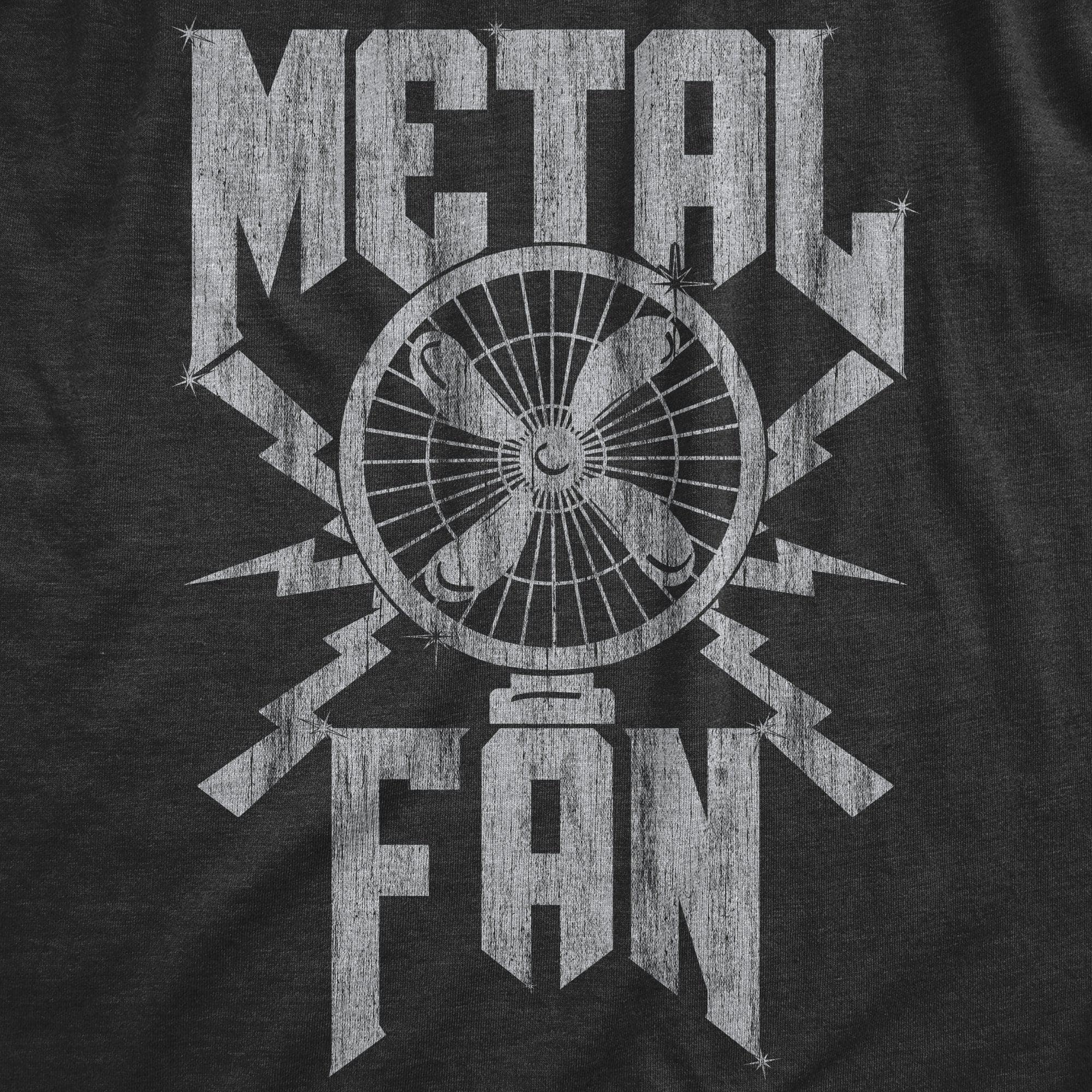 Metal Fan Men's Tshirt  -  Crazy Dog T-Shirts