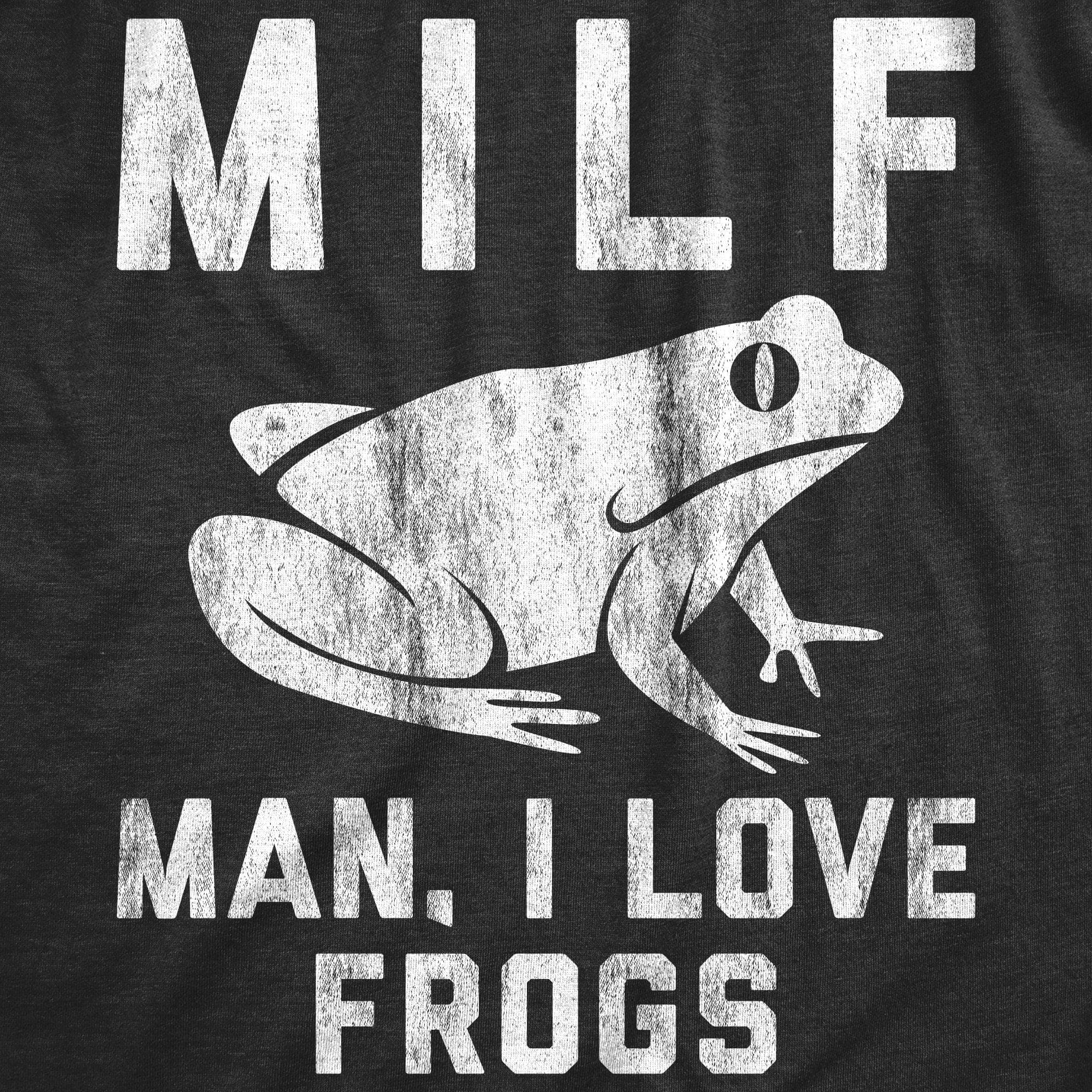 MILF Man, I Love Frogs Men's Tshirt - Crazy Dog T-Shirts