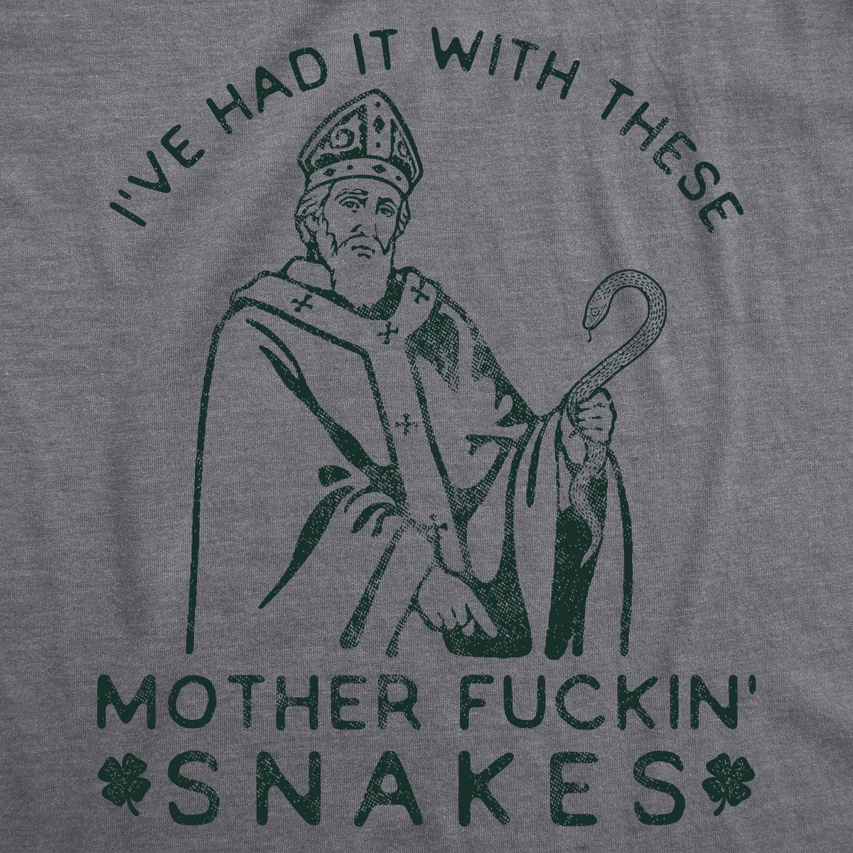 Mother Fuckin Snakes Men&#39;s Tshirt  -  Crazy Dog T-Shirts