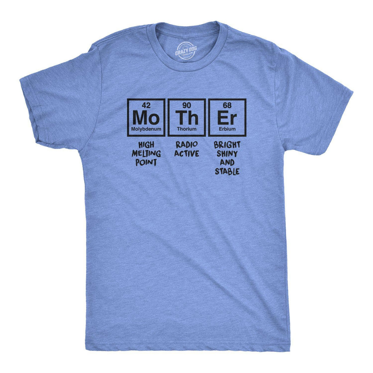 Mother Periodic Table Men&#39;s Tshirt  -  Crazy Dog T-Shirts