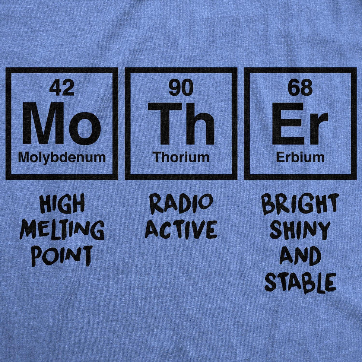 Mother Periodic Table Men&#39;s Tshirt  -  Crazy Dog T-Shirts