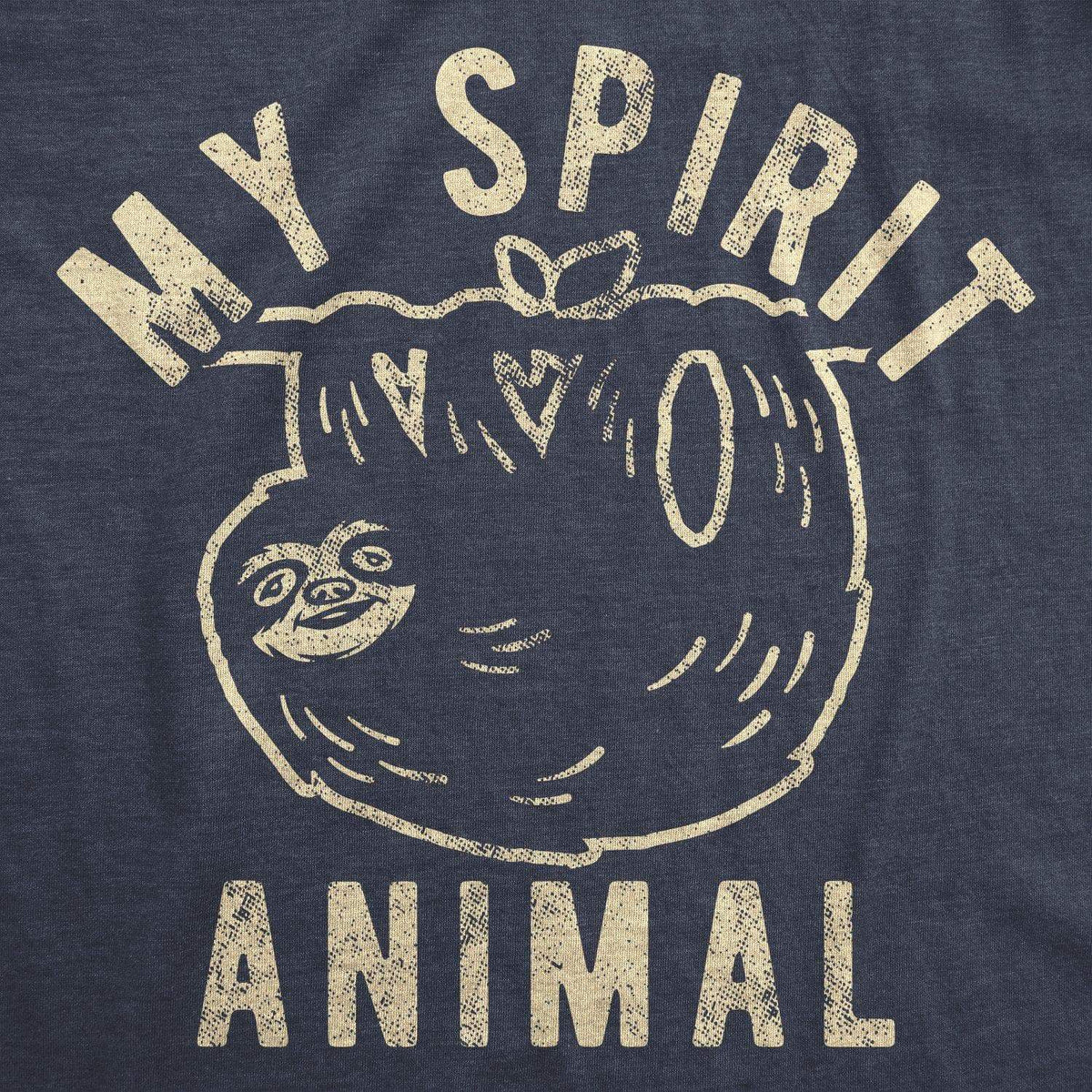 My Spirit Animal: Sloth Men&#39;s Tshirt - Crazy Dog T-Shirts