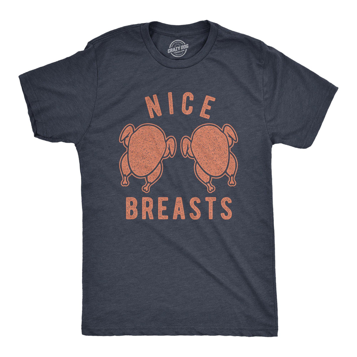Nice Turkey Breasts Men&#39;s Tshirt - Crazy Dog T-Shirts