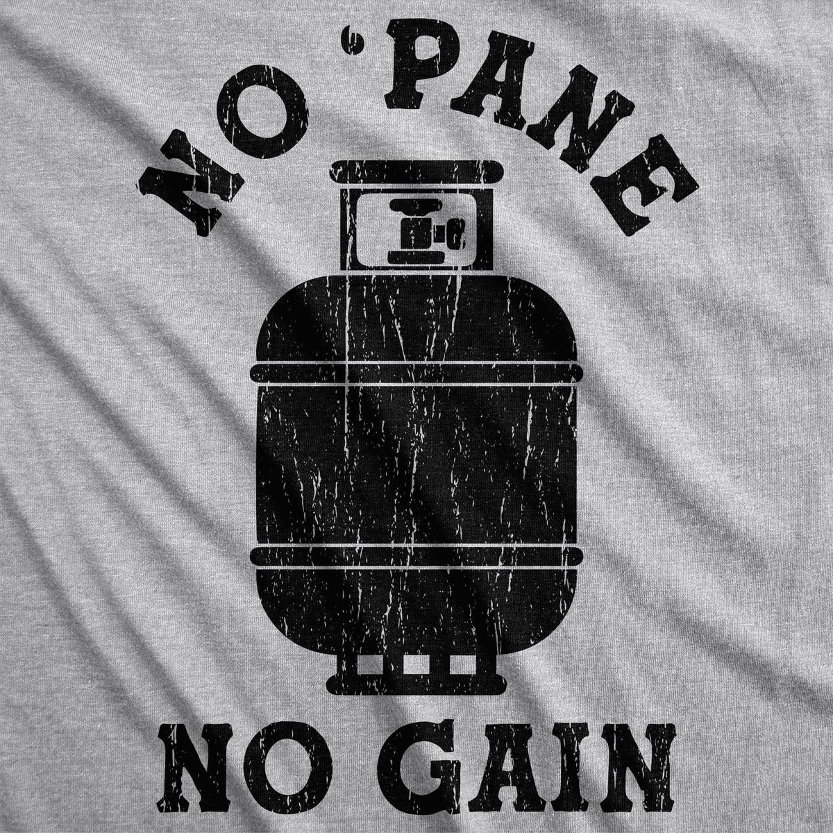No &#39;Pane No Gain Men&#39;s Tshirt - Crazy Dog T-Shirts
