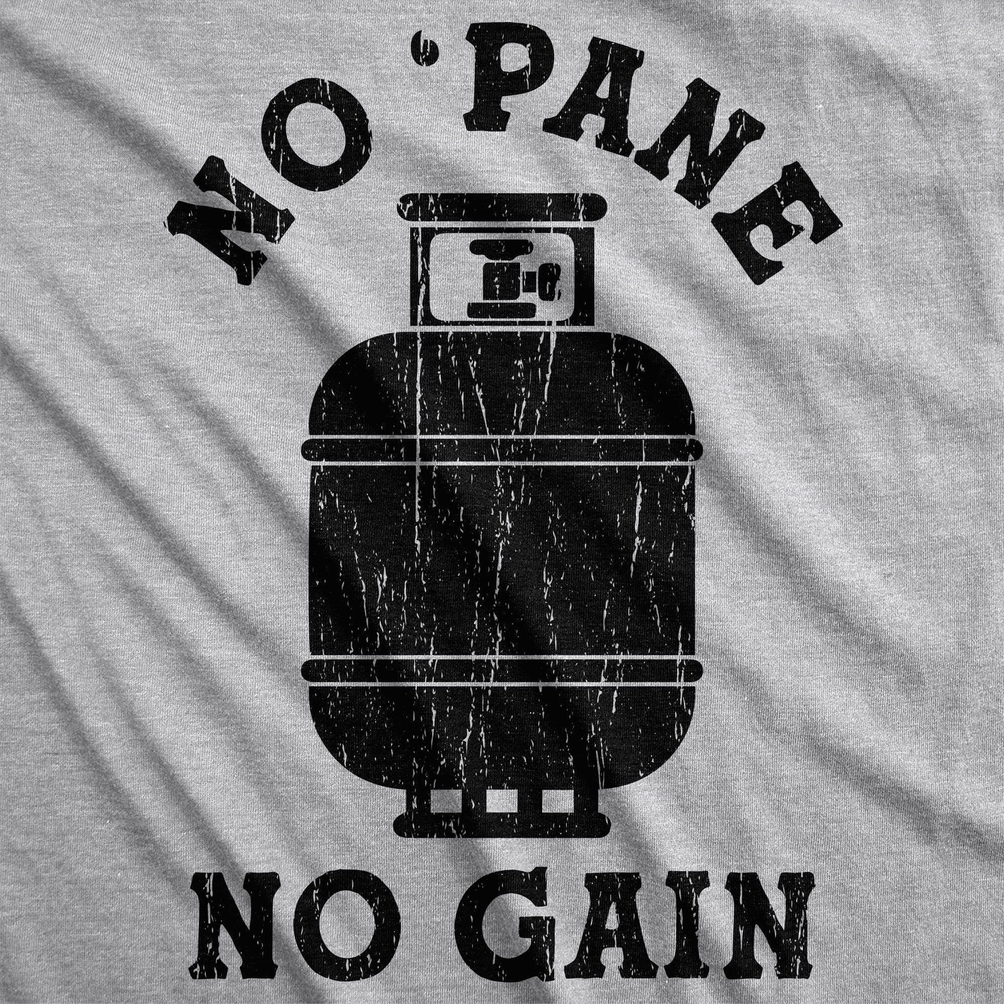 No 'Pane No Gain Men's Tshirt - Crazy Dog T-Shirts