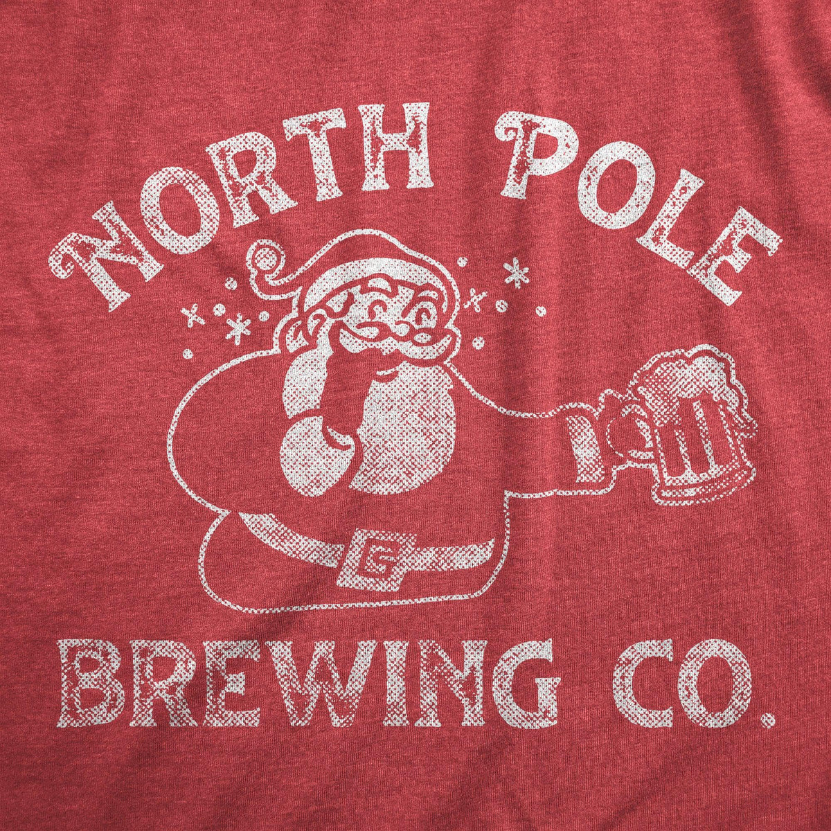 North Pole Brewing Co Men&#39;s Tshirt  -  Crazy Dog T-Shirts