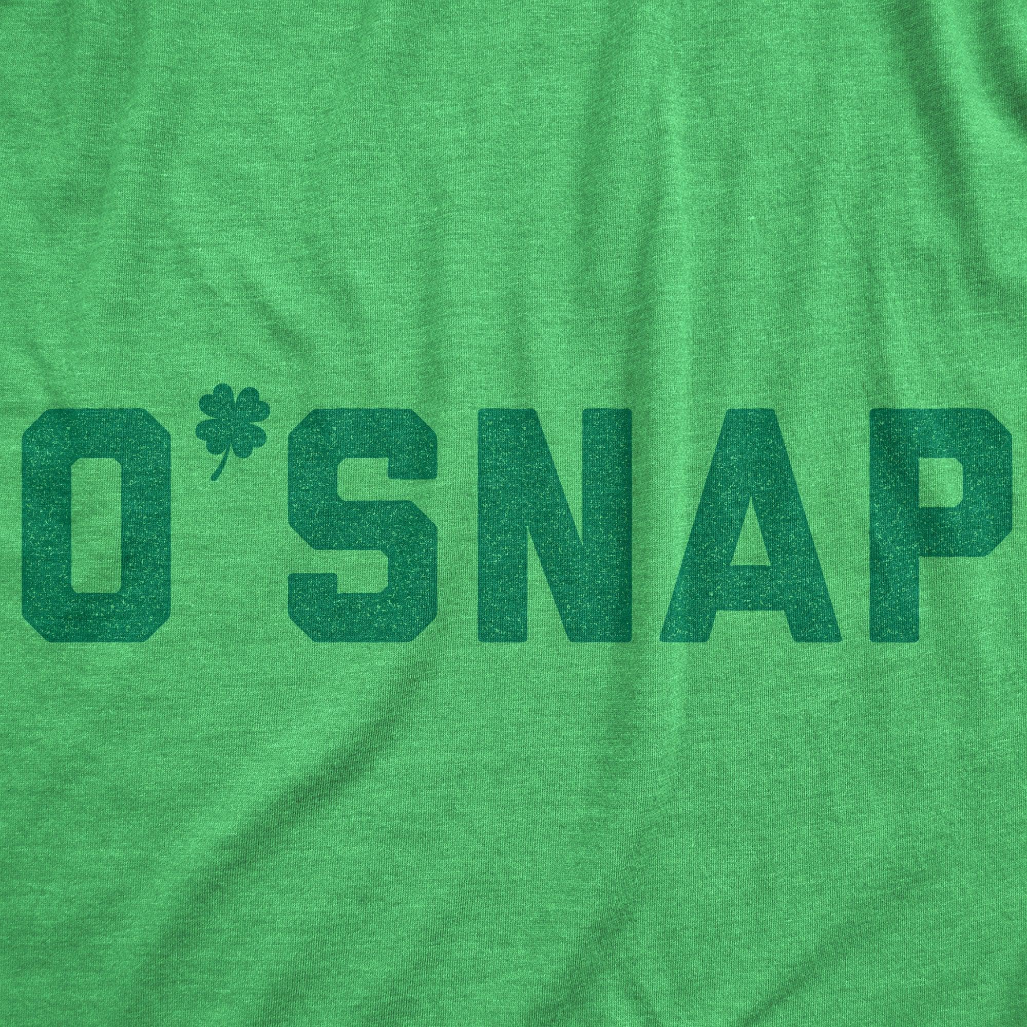 O Snap Men's Tshirt  -  Crazy Dog T-Shirts