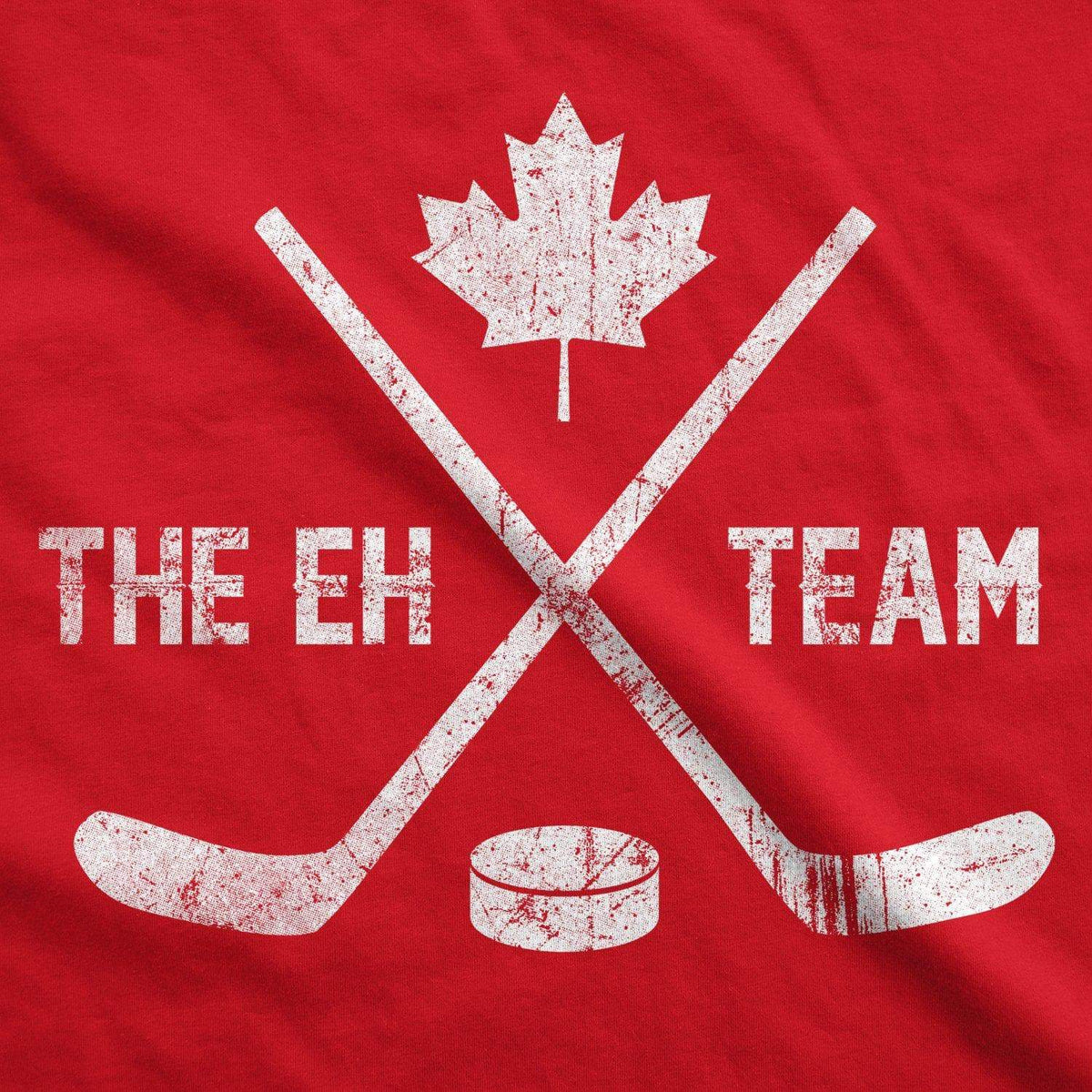 On The Eh Team Men&#39;s Tshirt  -  Crazy Dog T-Shirts
