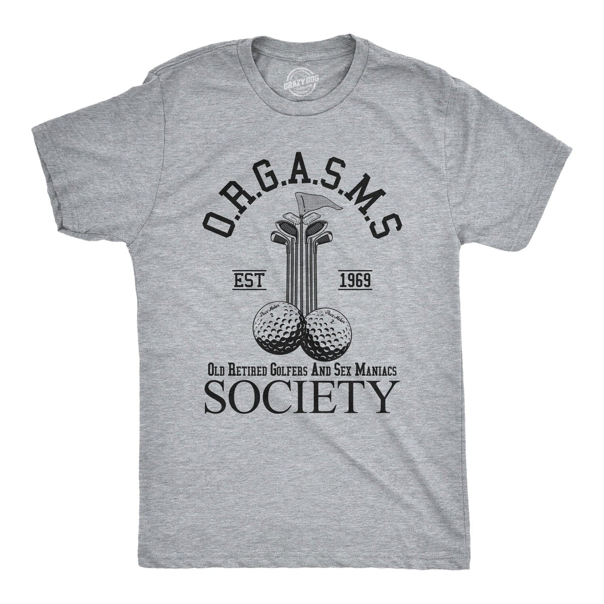 Orgasms Men&#39;s Tshirt  -  Crazy Dog T-Shirts