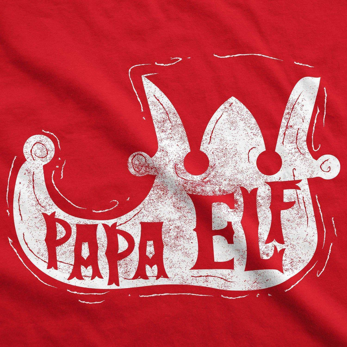 Papa Elf Men&#39;s Tshirt - Crazy Dog T-Shirts