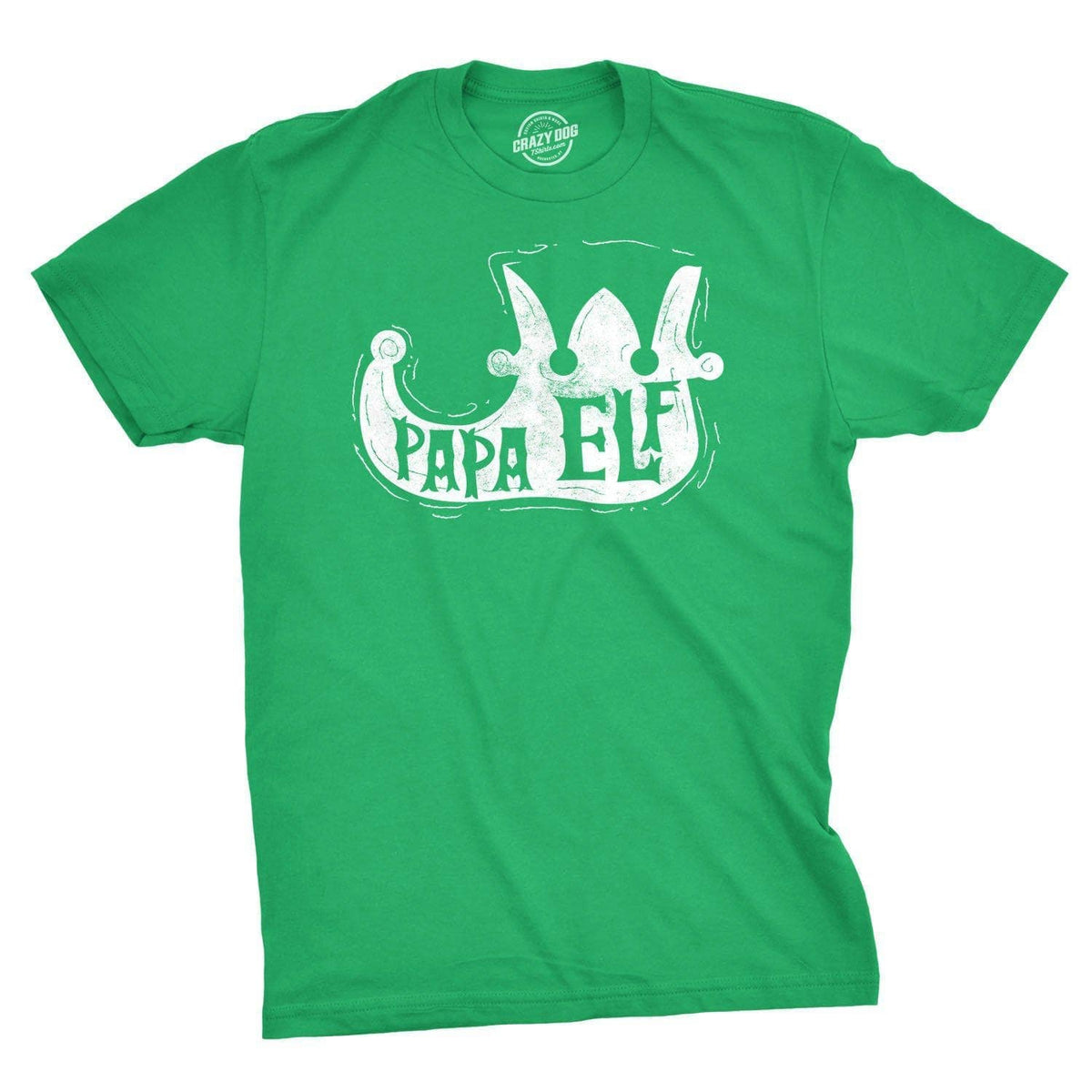 Papa Elf Men&#39;s Tshirt - Crazy Dog T-Shirts