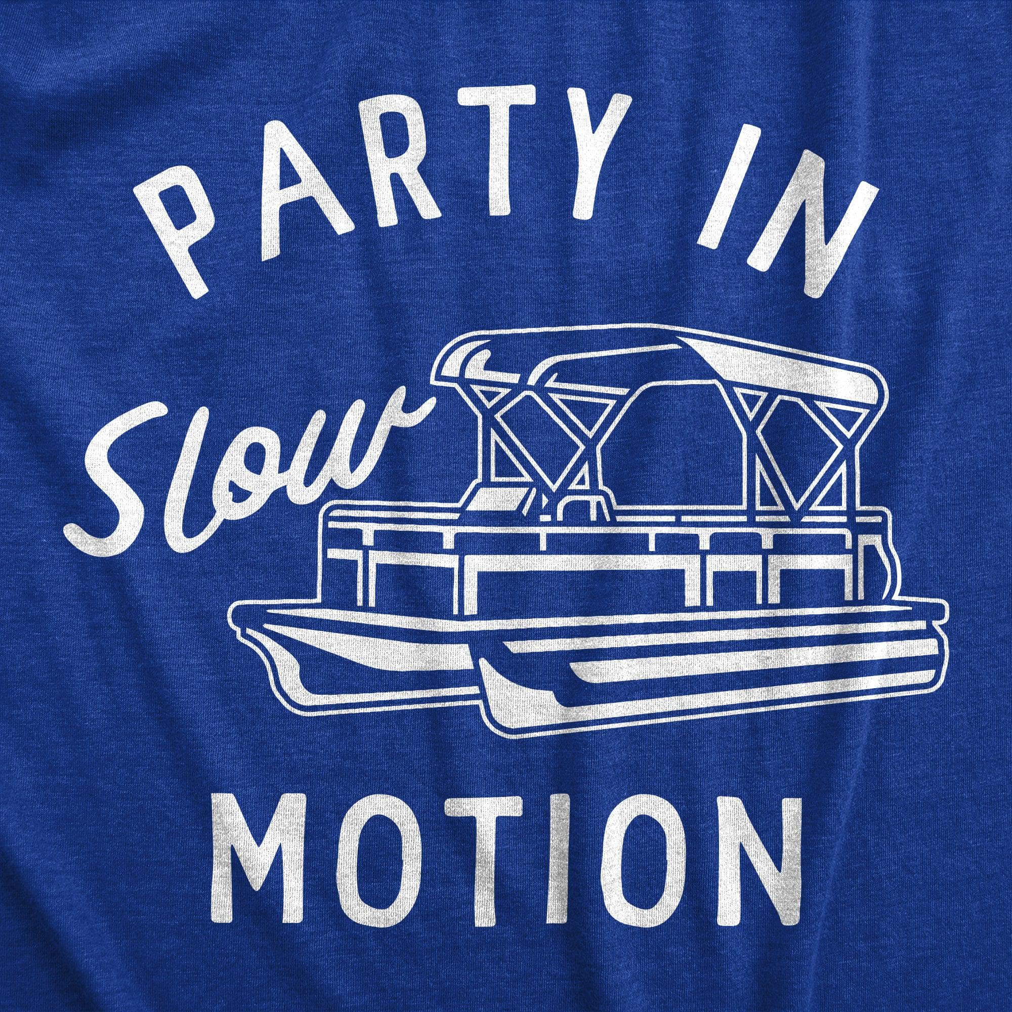 Party In Slow Motion Men's Tshirt  -  Crazy Dog T-Shirts