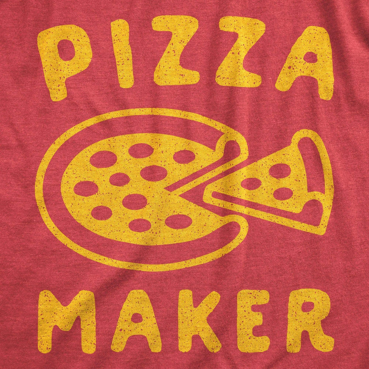 Pizza Maker Men&#39;s Tshirt - Crazy Dog T-Shirts
