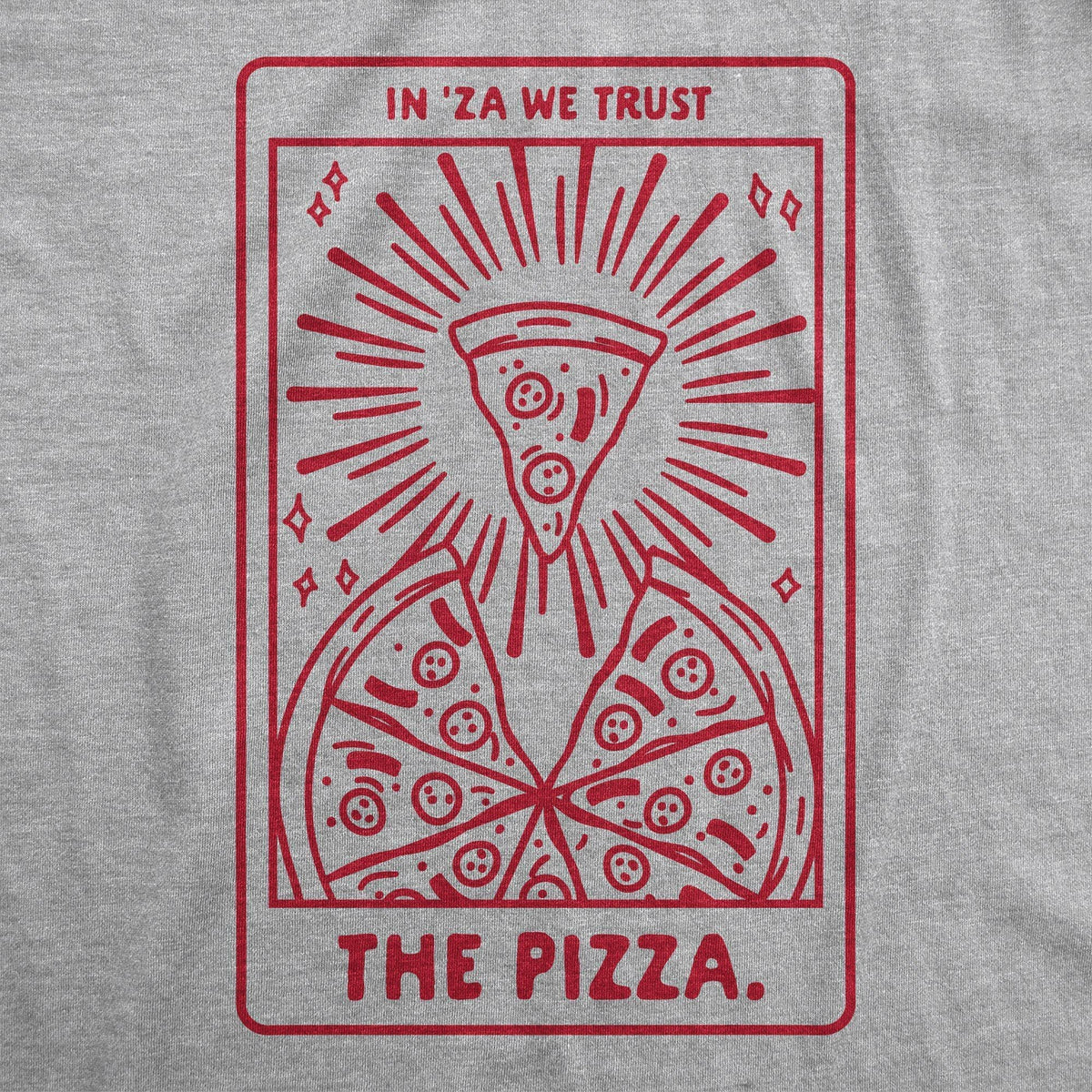 Pizza Tarot Card Men&#39;s Tshirt - Crazy Dog T-Shirts