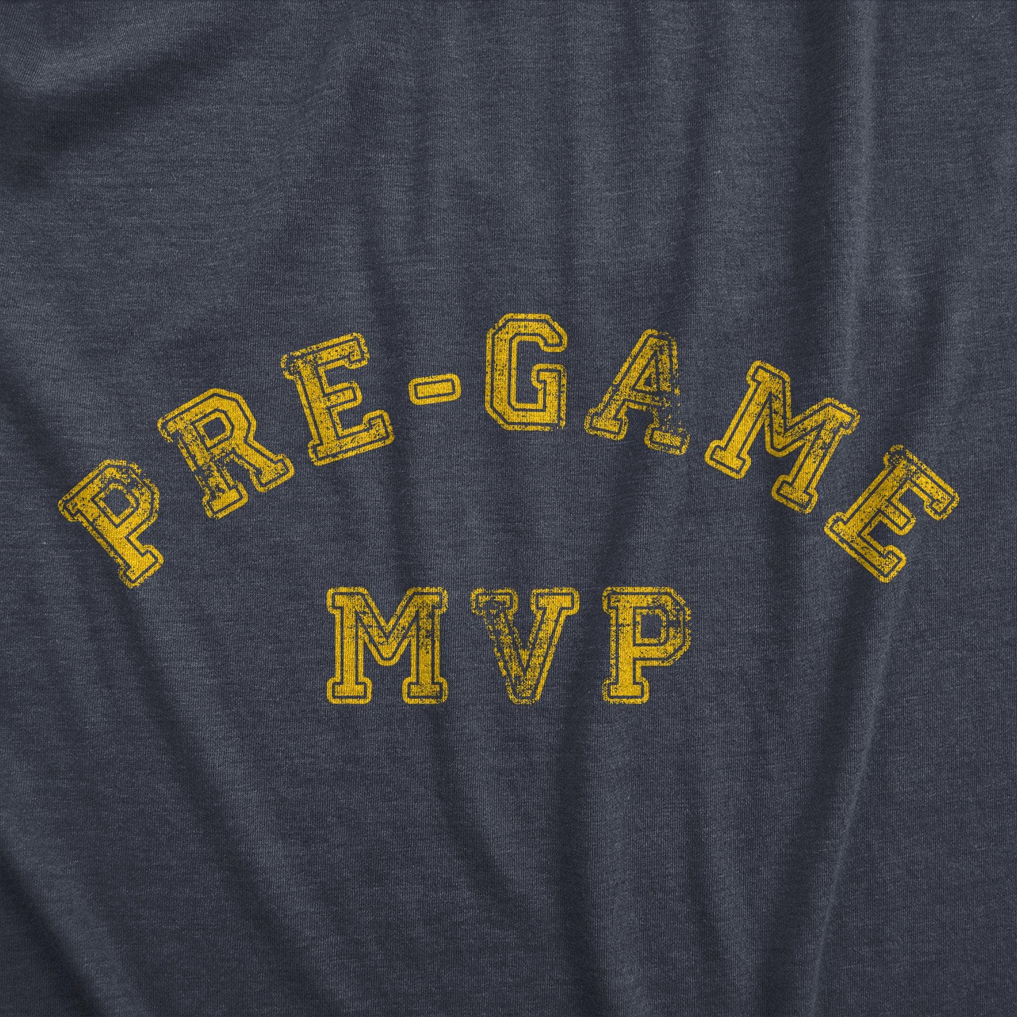 Pre Game MVP Men's Tshirt  -  Crazy Dog T-Shirts