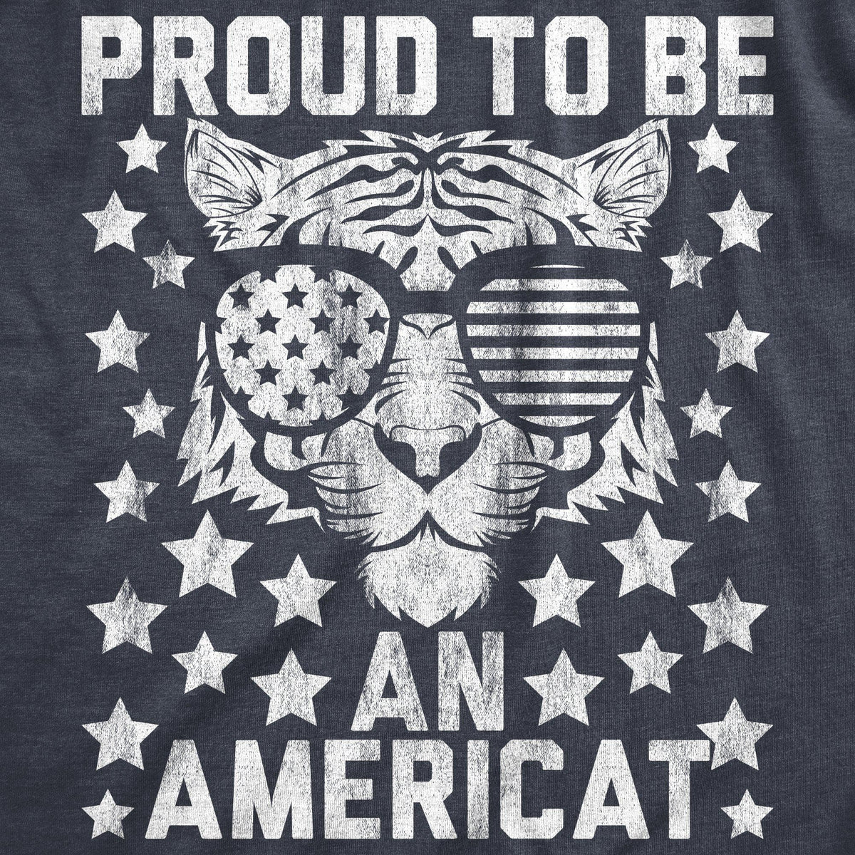 Proud To Be An Americat Men&#39;s Tshirt - Crazy Dog T-Shirts