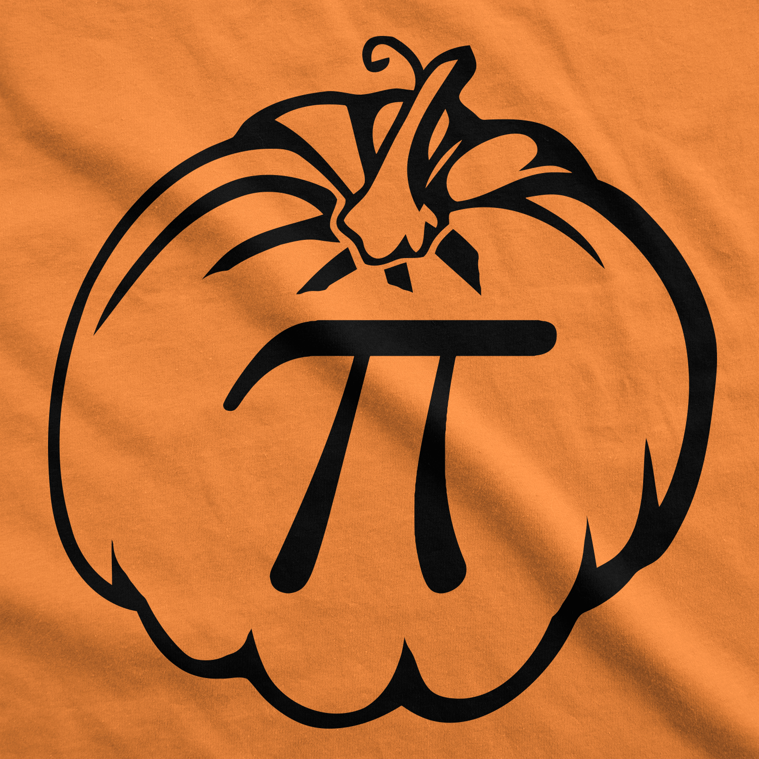 Pumpkin Pi Men's Tshirt  -  Crazy Dog T-Shirts