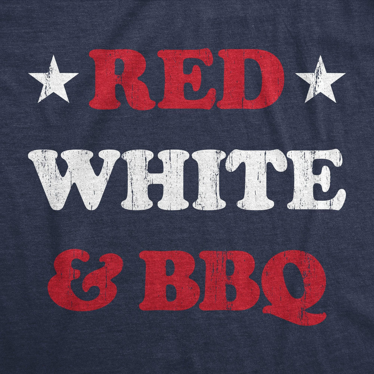Red White And BBQ Men&#39;s Tshirt  -  Crazy Dog T-Shirts