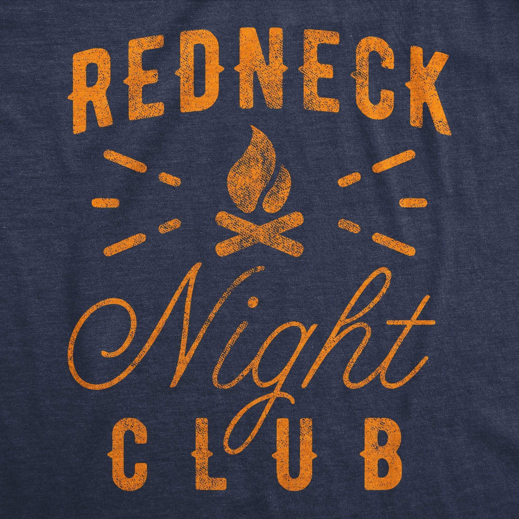 Redneck Night Club Men's Tshirt - Crazy Dog T-Shirts