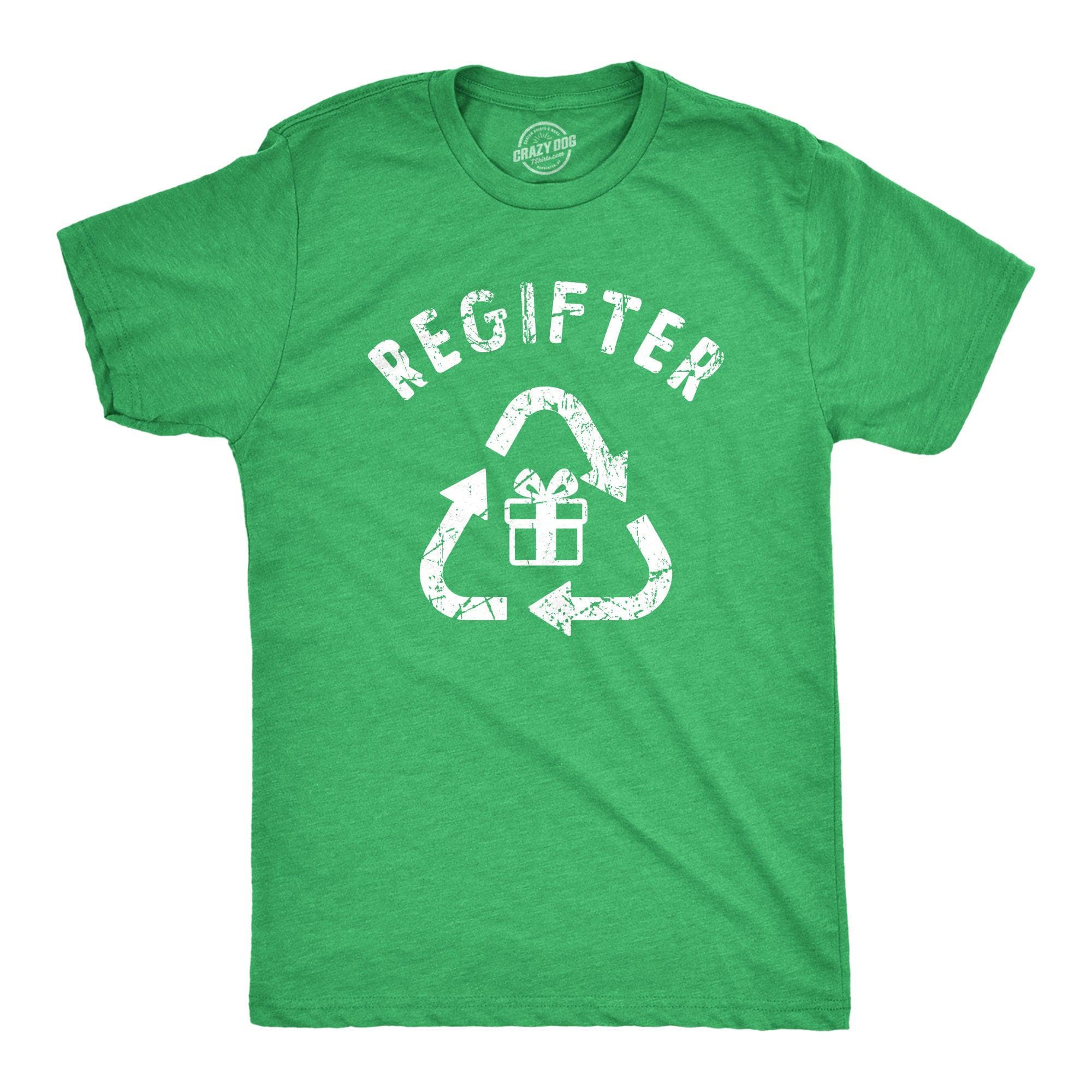 Regifter Men's Tshirt  -  Crazy Dog T-Shirts