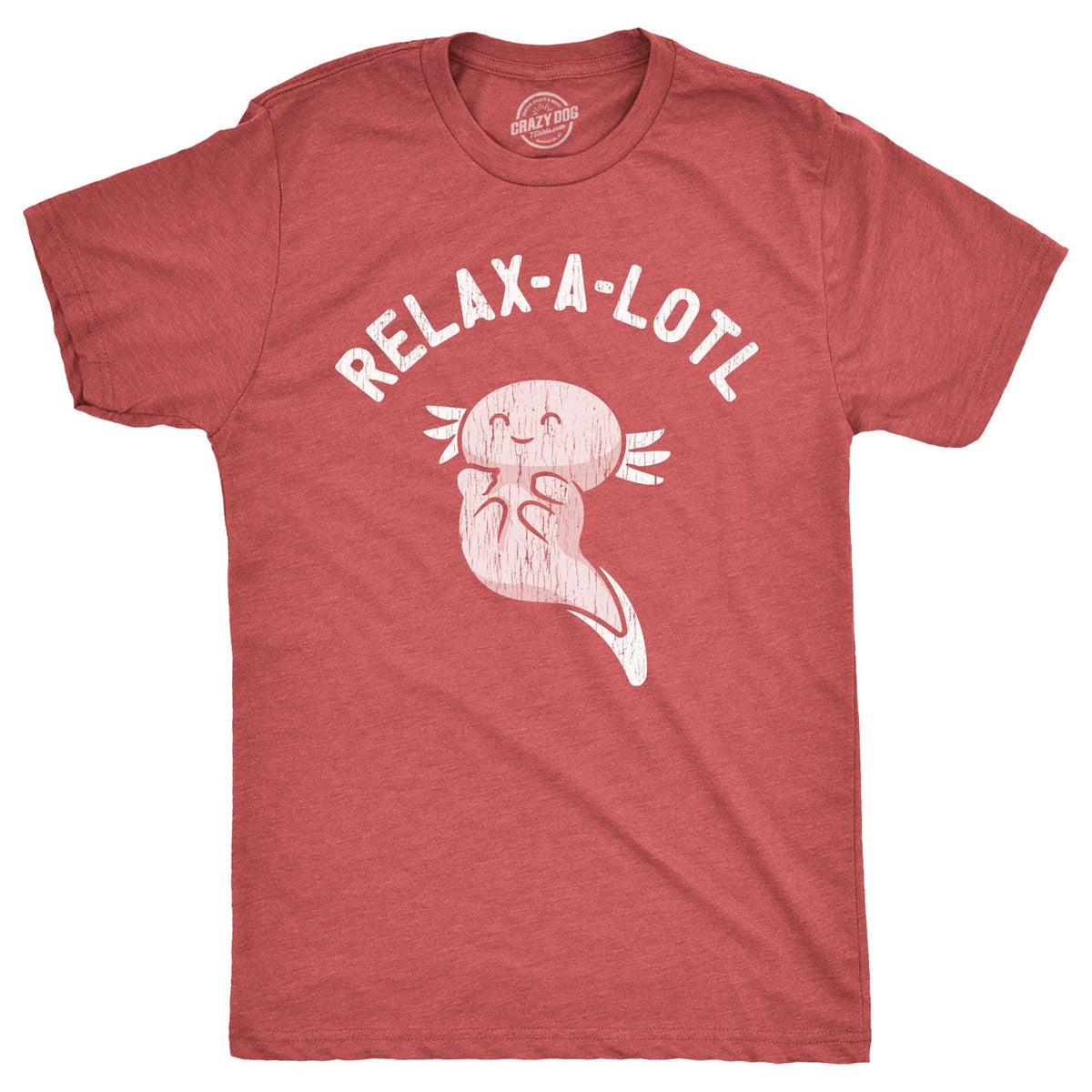 Relax A Lotl Men&#39;s Tshirt  -  Crazy Dog T-Shirts