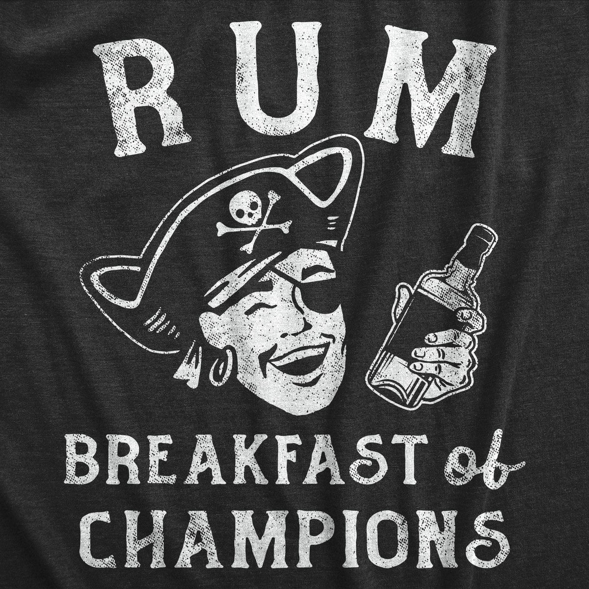 Rum Breakfast Of Champions Men&#39;s Tshirt  -  Crazy Dog T-Shirts