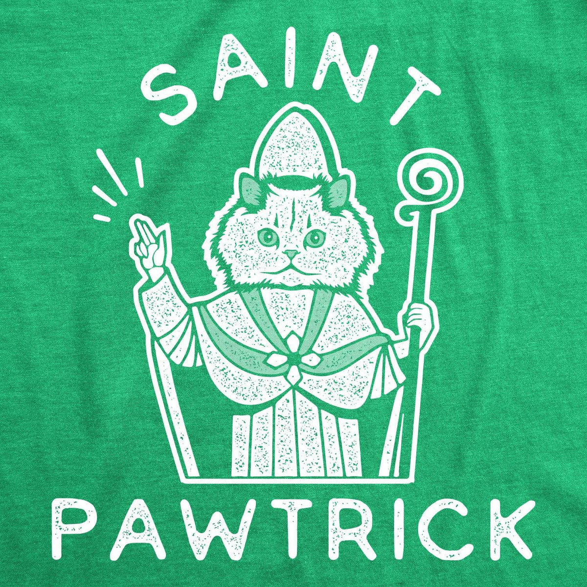 Saint Pawtrick Men&#39;s Tshirt  -  Crazy Dog T-Shirts