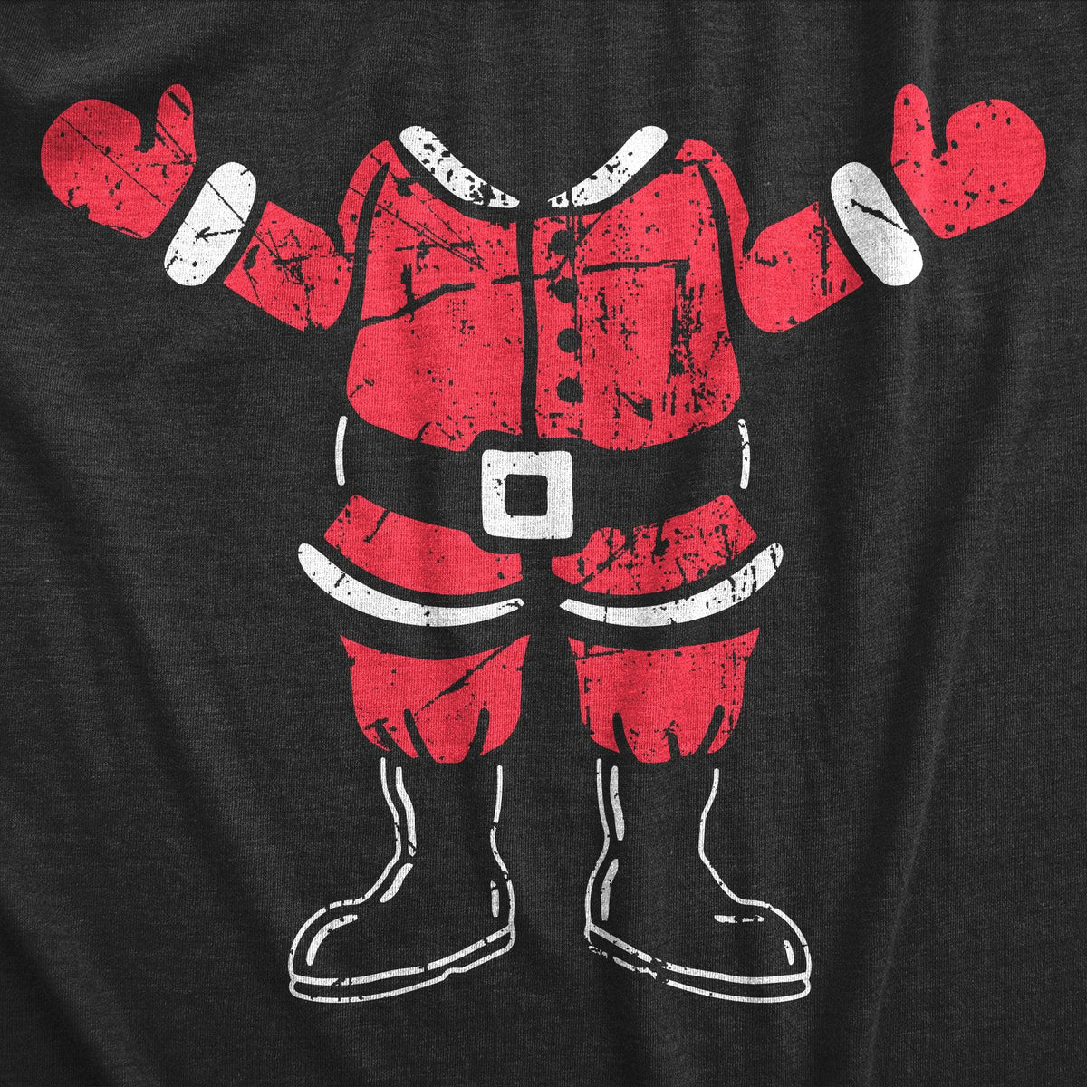 Santa Body Men&#39;s Tshirt  -  Crazy Dog T-Shirts