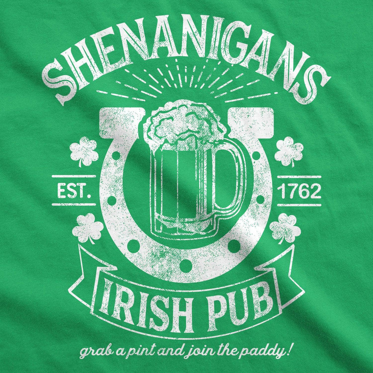 Shenanigans Irish Pub Men&#39;s Tshirt  -  Crazy Dog T-Shirts