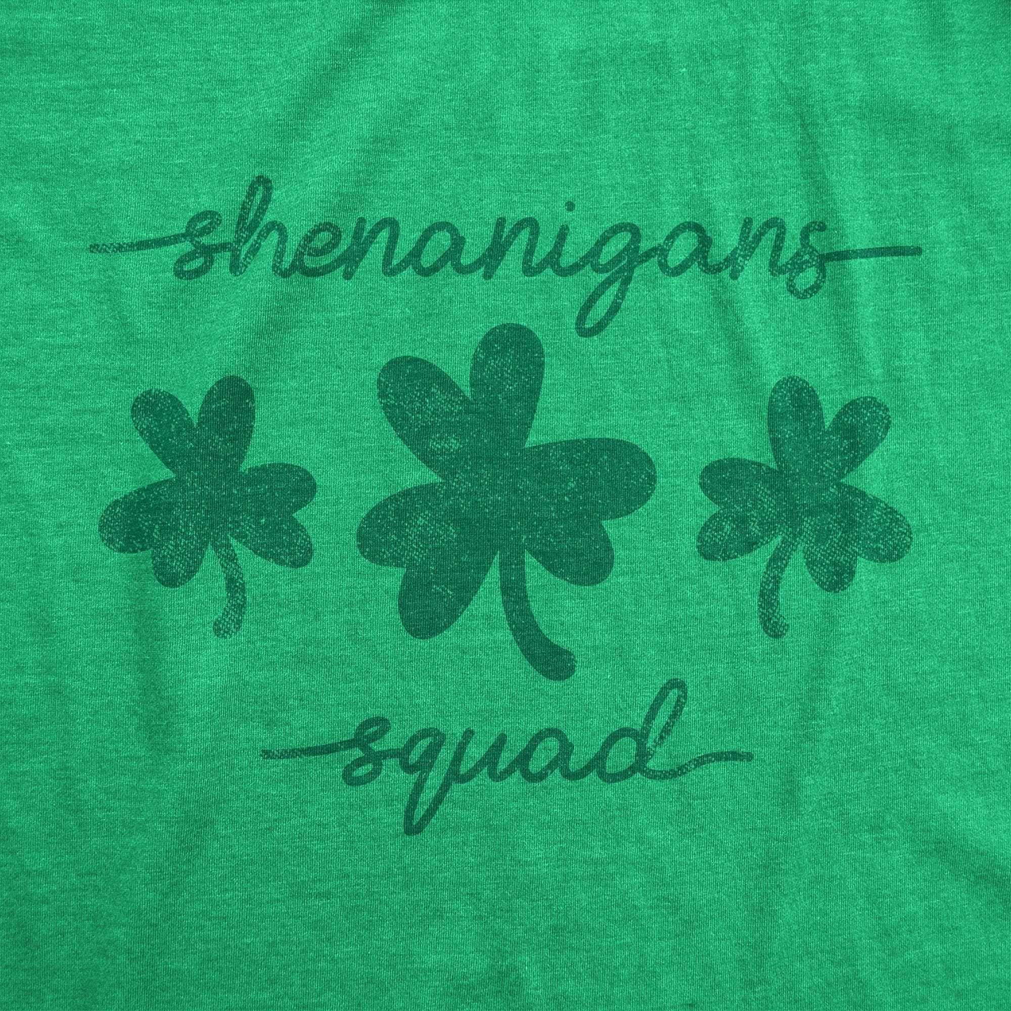 Shenanigans Squad Men's Tshirt  -  Crazy Dog T-Shirts