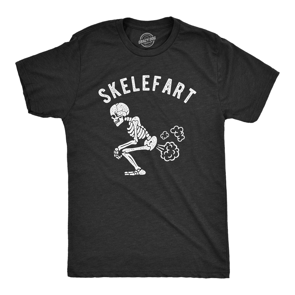Skelefart Men&#39;s Tshirt - Crazy Dog T-Shirts