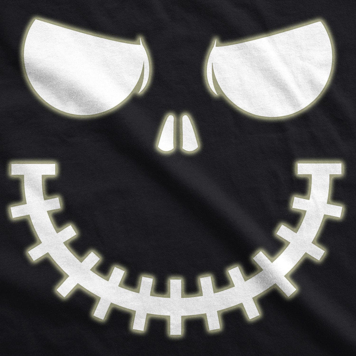 Skeleton Zipper Pumpkin Face Men&#39;s Tshirt - Crazy Dog T-Shirts