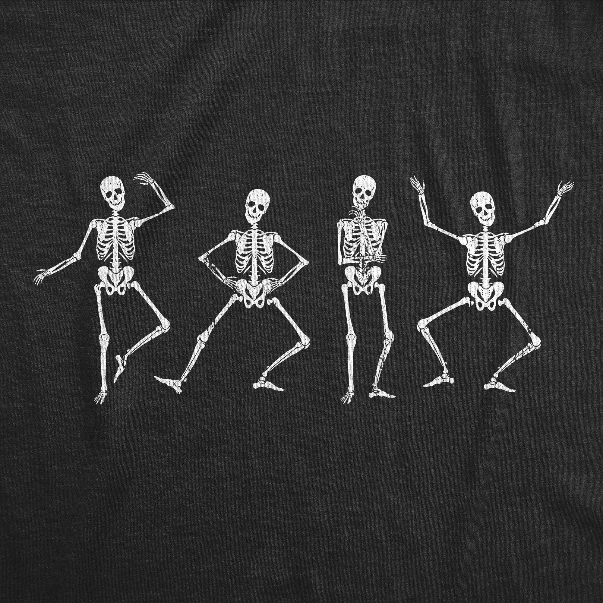 Skeletons Dancing Men's Tshirt  -  Crazy Dog T-Shirts