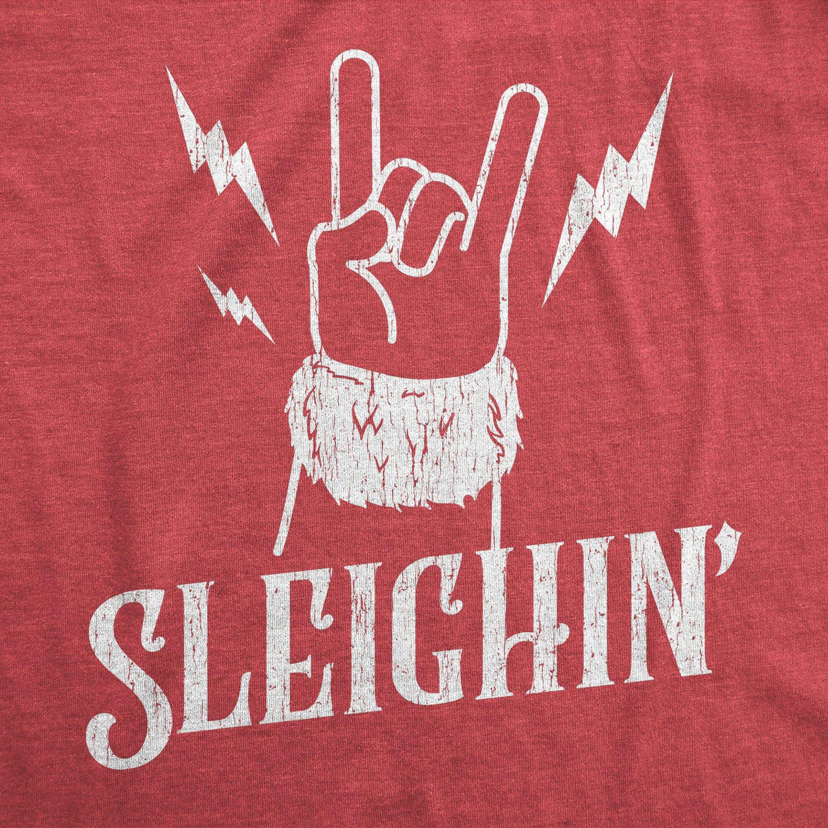Sleighin Men&#39;s Tshirt - Crazy Dog T-Shirts