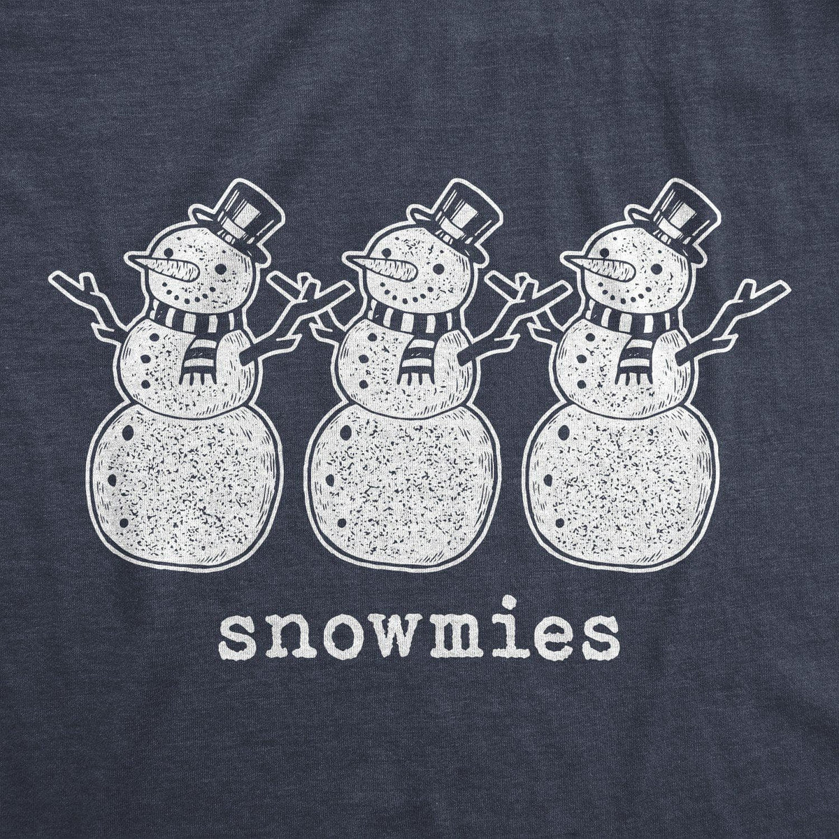 Snowmies Men&#39;s Tshirt - Crazy Dog T-Shirts