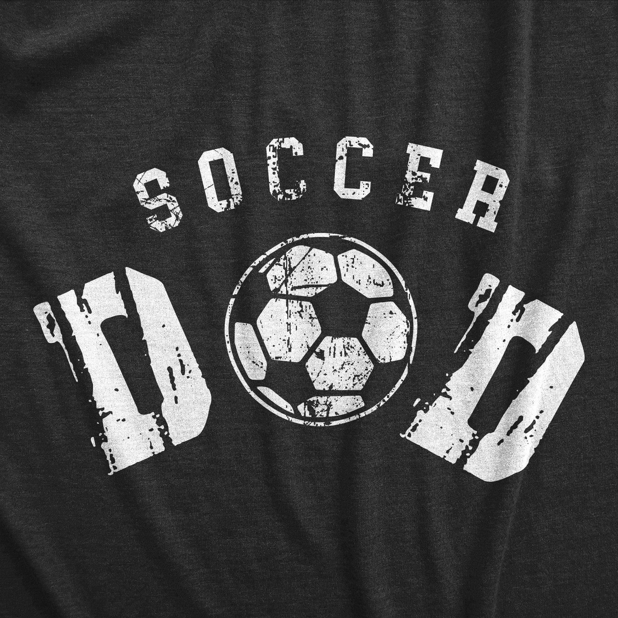 Soccer Dad Men's Tshirt  -  Crazy Dog T-Shirts