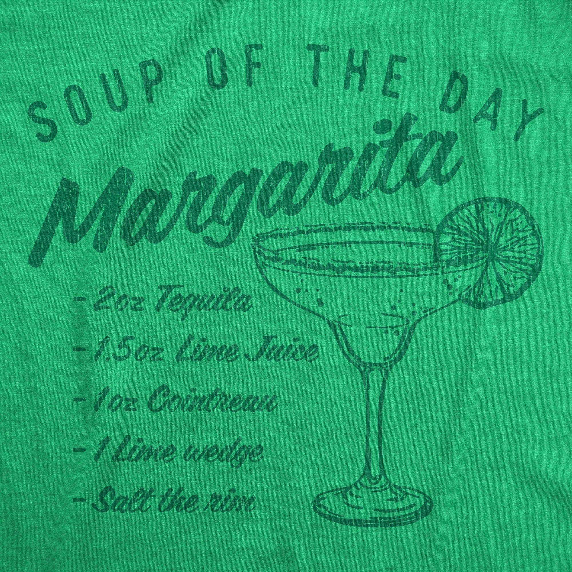 Soup Of The Day: Margarita Men's Tshirt - Crazy Dog T-Shirts