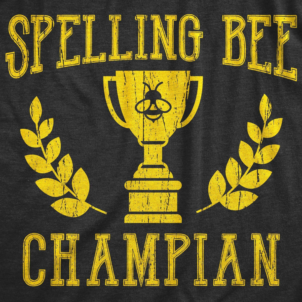 Spelling Bee Champion Men&#39;s Tshirt - Crazy Dog T-Shirts