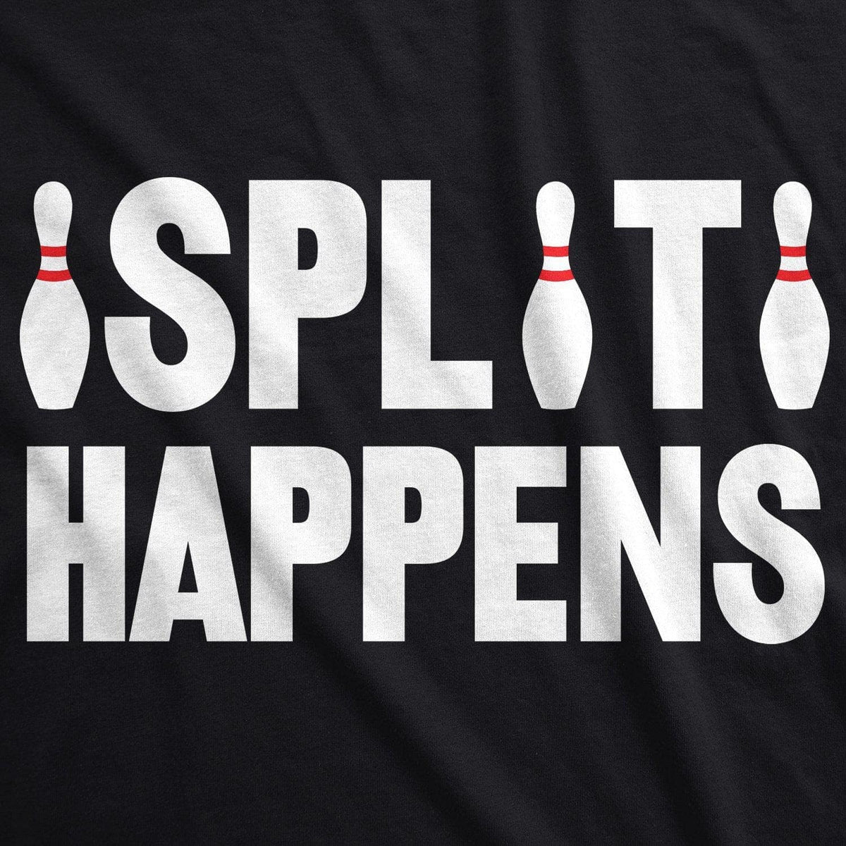 Split Happens Men&#39;s Tshirt  -  Crazy Dog T-Shirts